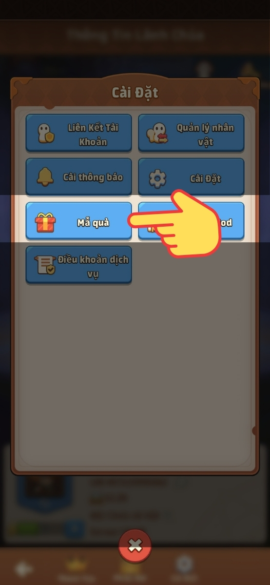 Chọn M&atilde; đổi