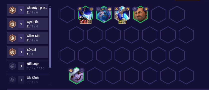 Cách chơi đội hình Sứ Giả DTCL Mùa 13 giữa game Cách chơi đội hình Sứ Giả DTCL Mùa 13 giữa game