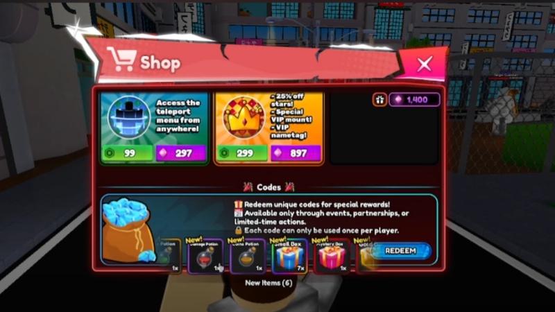 Bấm Redeem để nhận code