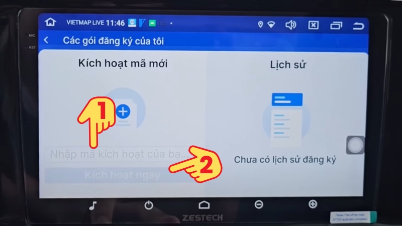 Nhập mã kích hoạt > Bấm kích hoạt ngay Nhập mã kích hoạt > Bấm kích hoạt ngay