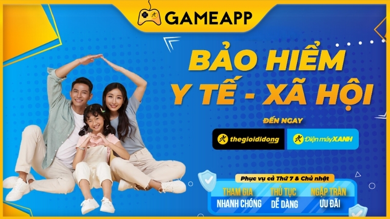 C&aacute;ch mua Bảo hiểm Y tế, Bảo hiểm X&atilde; Hội tại Thế Giới Di Động