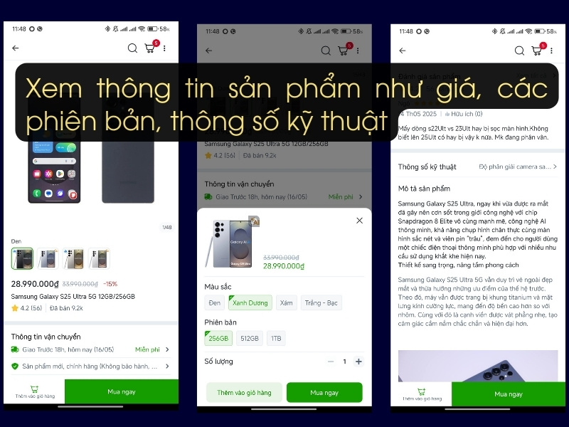 Xem chi tiết th&ocirc;ng tin sản phẩm
