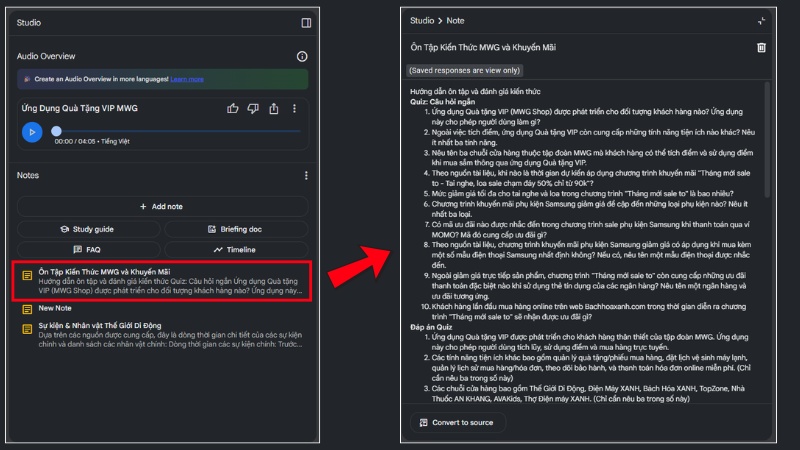 C&aacute;c tương t&aacute;c khi đọc t&agrave;i liệu chi tiết 