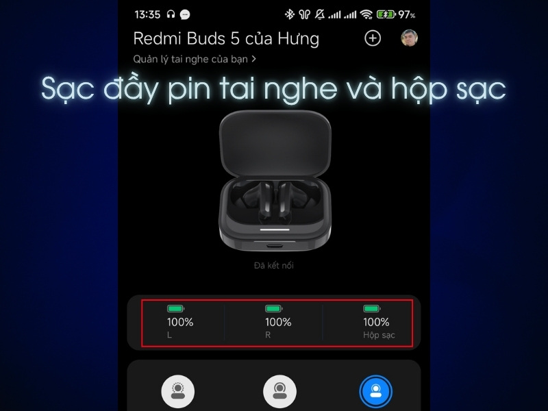 Pin yếu hoặc kh&ocirc;ng đều giữa hai b&ecirc;n tai nghe