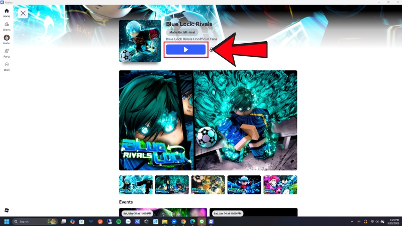 Bấm vào nút màu xanh để bắt đầu game Bấm vào nút màu xanh để bắt đầu game