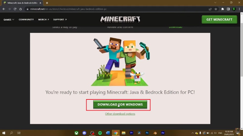 Chọn v&agrave;o Download For Windows