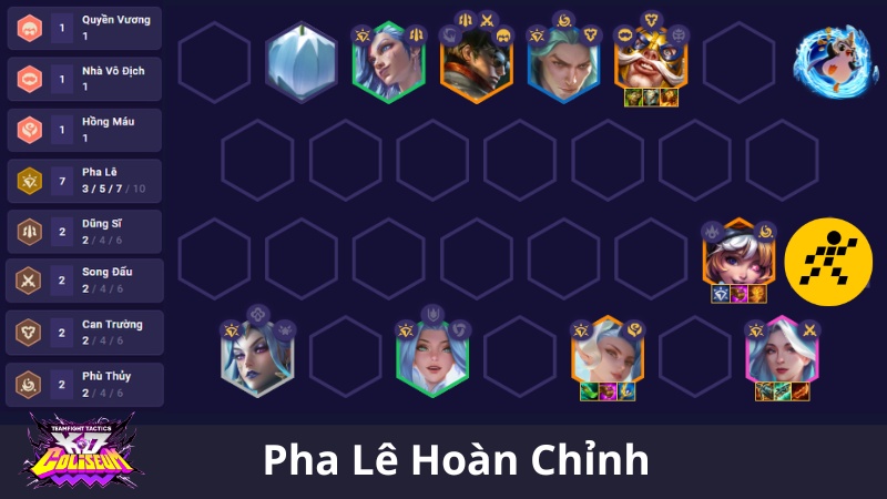 Cách chơi đội hình Pha Lê ĐTCL Mùa 15 cuối Game