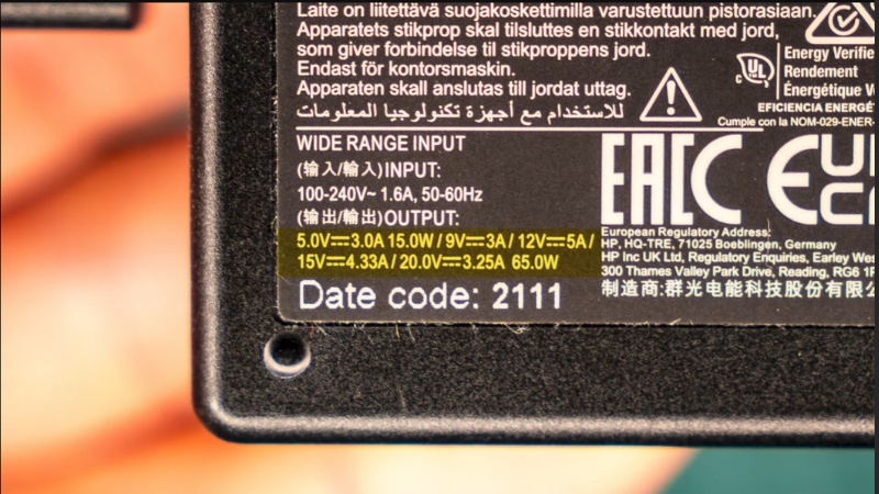 Xem nh&atilde;n sạc (adapter)