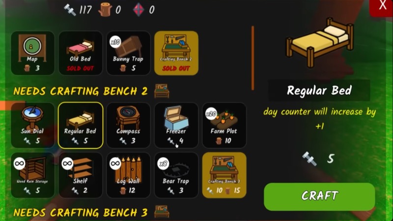 B&agrave;n chế tạo (Crafting Bench)