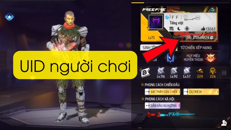 UID (m&atilde; người chơi)