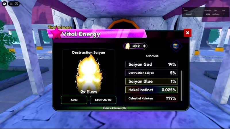 Gacha hay Spin trong game