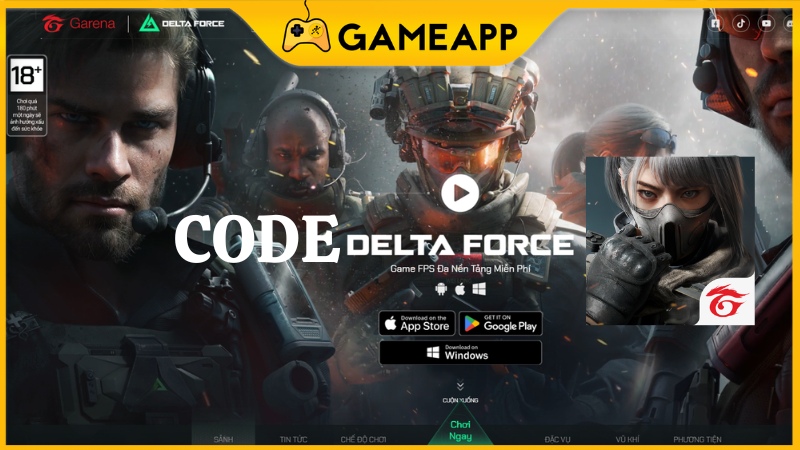 Code Delta Force Garena