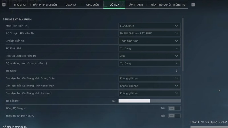 T&ugrave;y v&agrave;o cấu h&igrave;nh m&aacute;y m&agrave; bạn c&oacute; thể c&agrave;i đặt đồ họa kh&aacute;c nhau