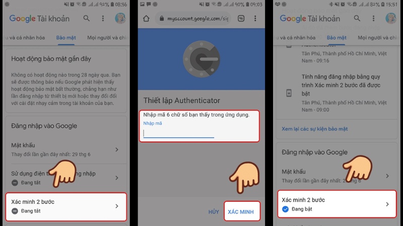(Xác thực hai yếu tố - 2FA) Xác thực hai yếu tố - 2FA