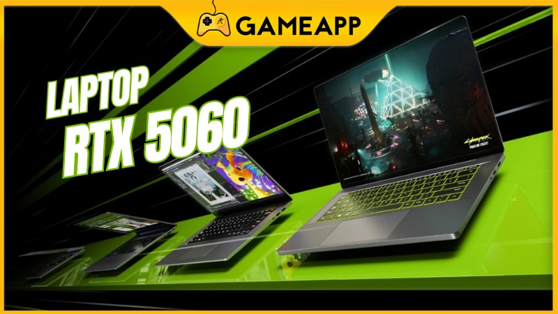 Tổng hợp c&aacute;c mẫu laptop RTX 5060 