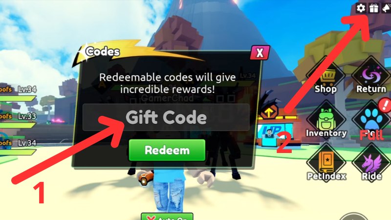 C&aacute;ch nhập code Catch A Monster 