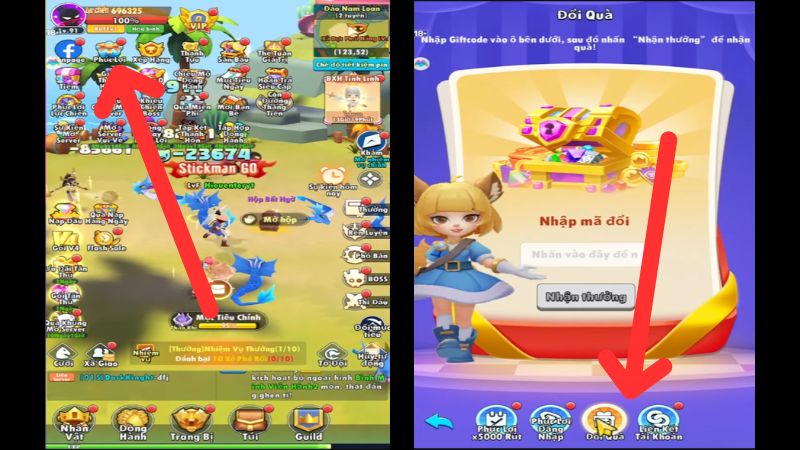 T&igrave;m v&agrave; chọn mục 