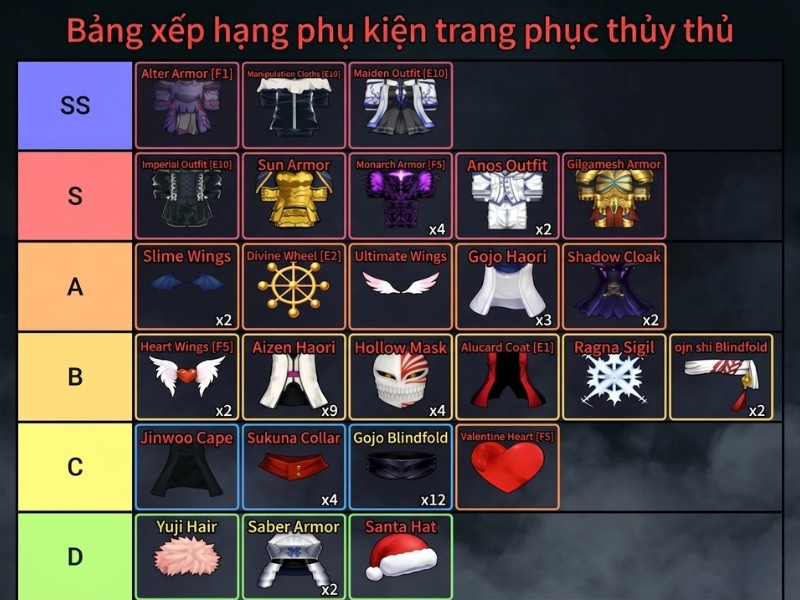 Phụ kiện thủy thủ