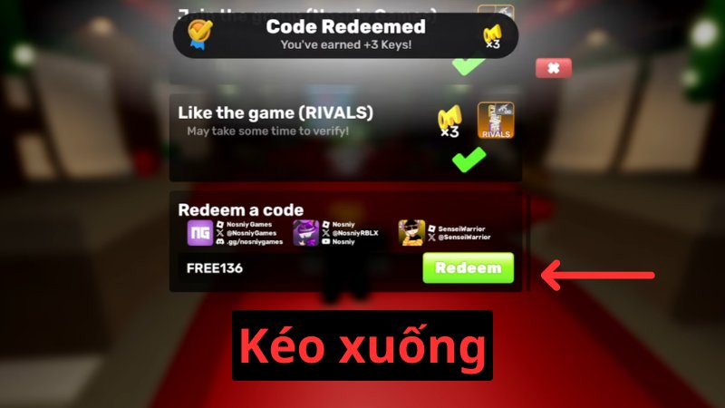 Nhập m&atilde; code ch&iacute;nh x&aacute;c v&agrave;o &ocirc; v&agrave; bấm 