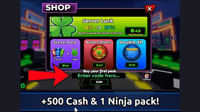 Nhập m&atilde; code Anime Card Collection