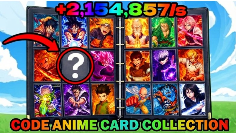 Code Anime Card Collection