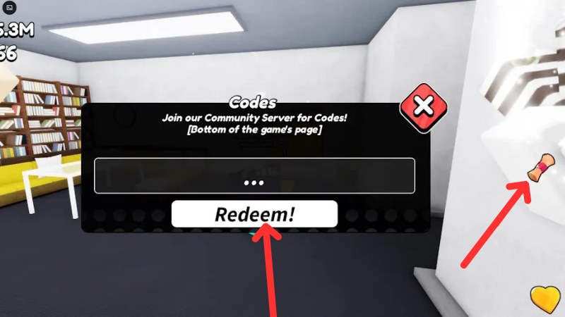 Nhập m&atilde; code Waste Time v&agrave; nhấn n&uacute;t Redeem! để nhận thưởng