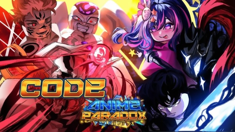 code Anime Paradox 