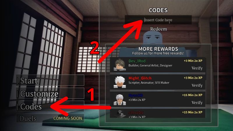 Cách nhập code Slayerbound Cách nhập code Slayerbound
