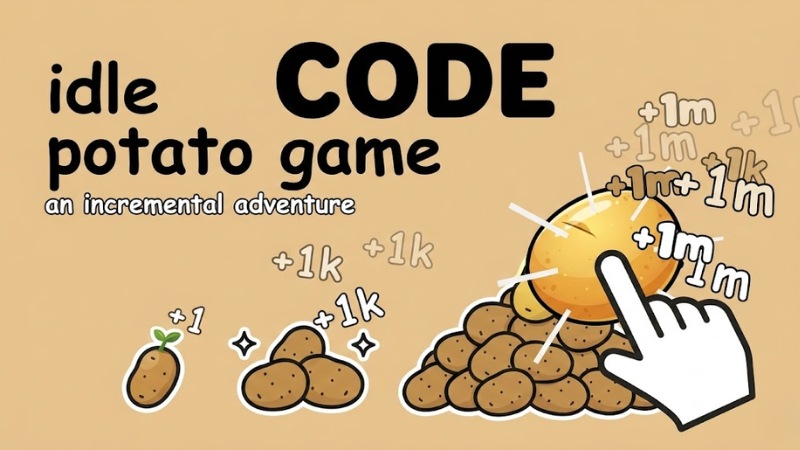 Code Idle Potato Game