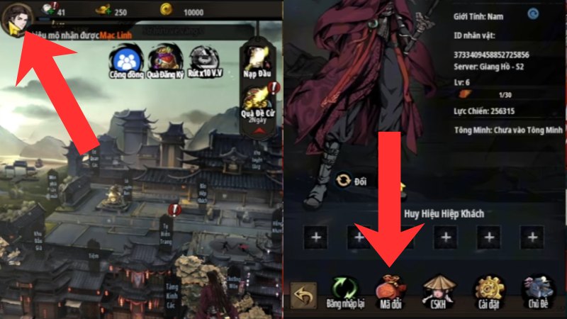 Nhấn v&agrave;o Avatar v&agrave; chọn v&agrave;o 