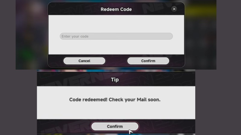 Hướng dẫn nhập code Neverness to Everness (NTE) - Điền code Chi tiết cách nhập code Neverness to Everness (NTE) mới nhất: Điền code và nhấn Confirm