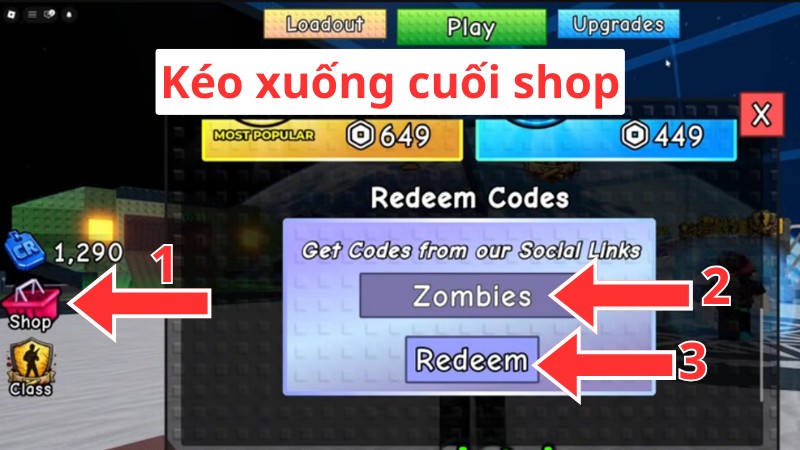 Hướng dẫn nhập code Survive Zombie Arena - Mở game Chi tiết cách nhập code Survive Zombie Arena mới nhất: Mở tựa game trên nền tảng Roblox