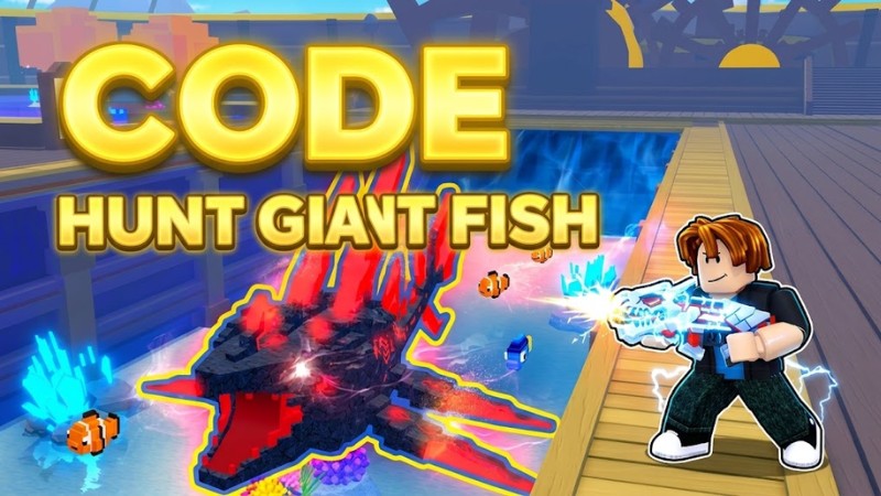Chi tiết cách nhập code Hunt Giant Fish mới nhất: Cuộn xuống tìm kiếm mục chứa khung nhập Codes