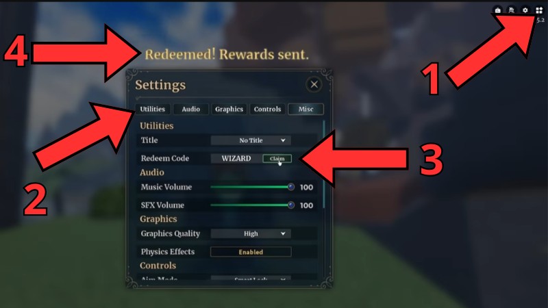 Hướng dẫn nhập code Wizard Alchemy - Mở game Chi tiết cách nhập code Wizard Alchemy mới nhất: Mở tựa game trên Roblox