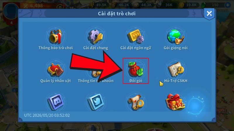 Chi tiết cách nhập code Infinity Kingdom (IK) Funtap mới nhất tại mục đổi gói