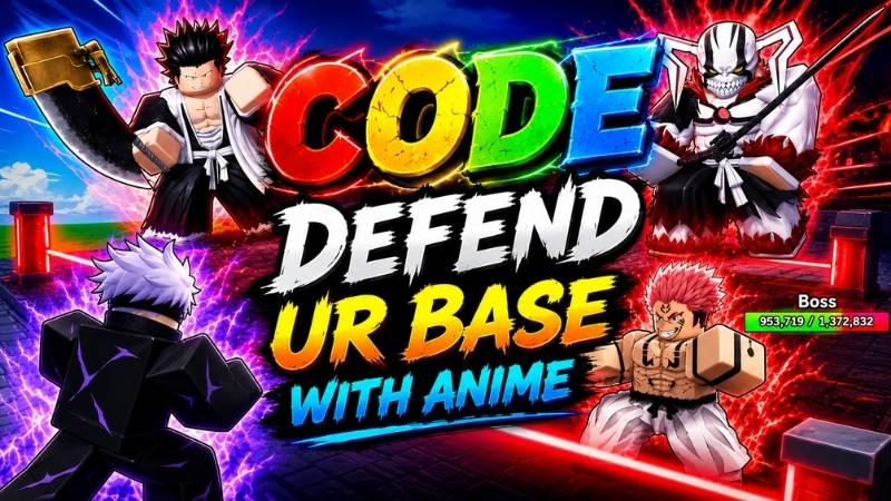 Code Defend Ur Base With Anime mới nhất tháng 06/2026: kiểm tra lỗi code hết hạn, nhập sai ký tự, thiếu điều kiện wave hoặc đã sử dụng