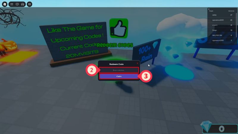 Chi tiết cách nhập code Elemental Magic Arena mới nhất: nhập mã và bấm Redeem để nhận quà