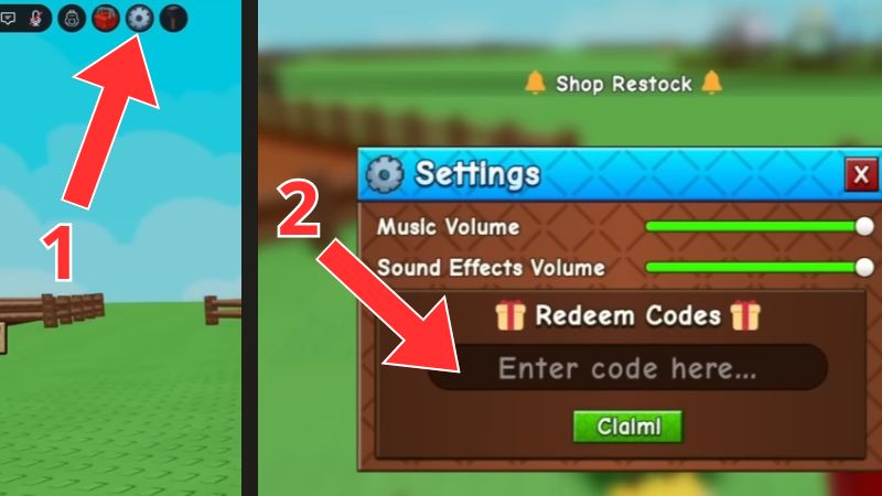 Cách nhập code Cách nhập code