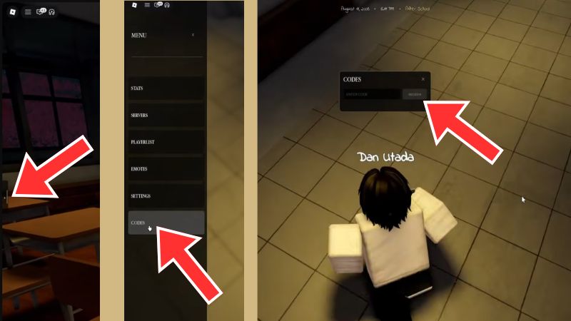 Cách nhập code Gakuran Cách nhập code Gakuran