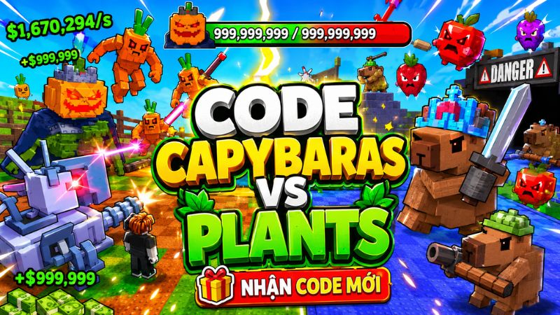 Code Capybaras VS Plants