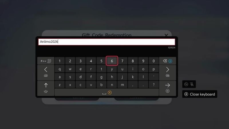 Nhập hoặc dán mã code Aniimo chính xác vào ô Nhập hoặc dán mã code Aniimo chính xác vào ô