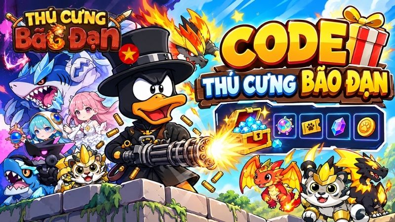 Code Th&uacute; Cưng B&atilde;o Đạn 