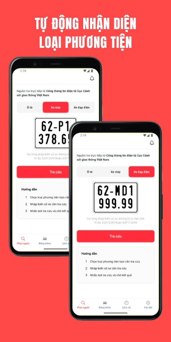 Nhận diện phương tiện Nhận diện phương tiện