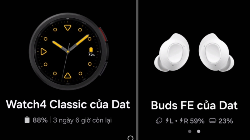 Theo d&otilde;i pin thiết bị