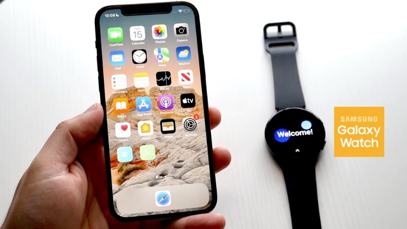 Galaxy Watch: Ứng dụng kết nối đồng hồ Samsung với iPhone
