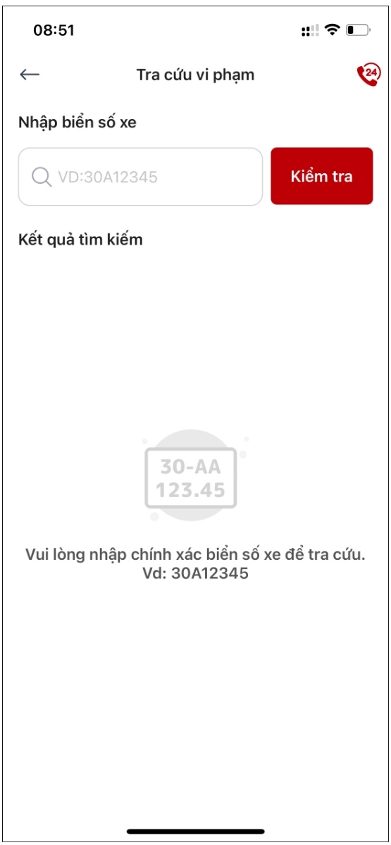 Kiểm tra phạt nguội Kiểm tra phạt nguội