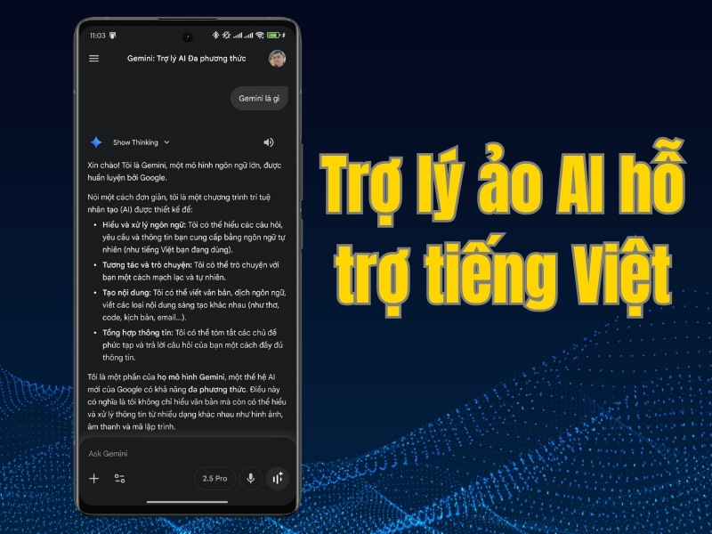 Trợ lý AI hỗ trợ bằng tiếng Việt Trợ lý AI hỗ trợ bằng tiếng Việt