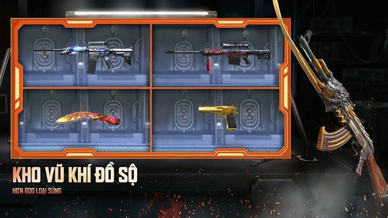 Kho vũ kh&iacute;: đủ &ldquo;đồ chơi&rdquo; cho mọi lối bắn