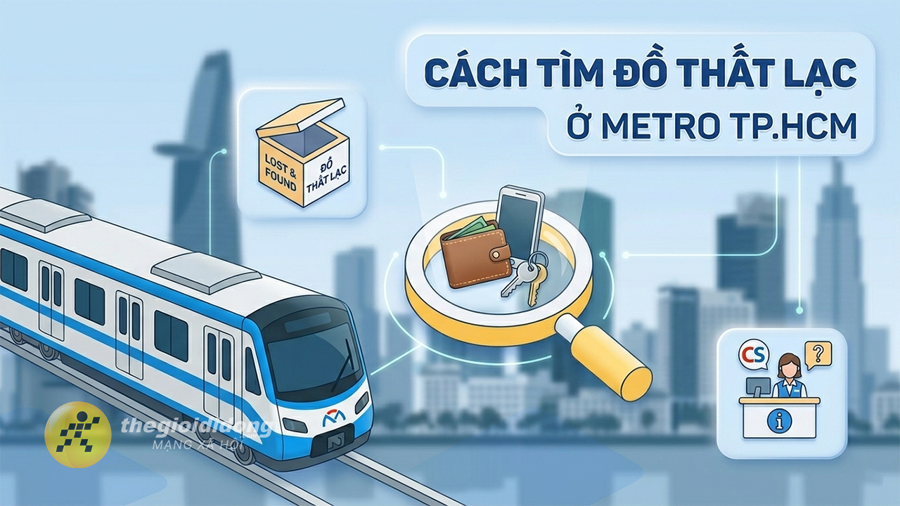 Cách tìm đồ thất lạc ở Metro HCM