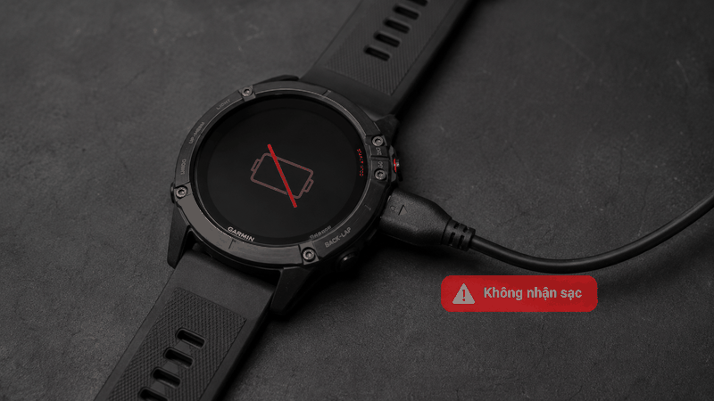 Đồng hồ Garmin không nhận sạc Đồng hồ Garmin không nhận sạc